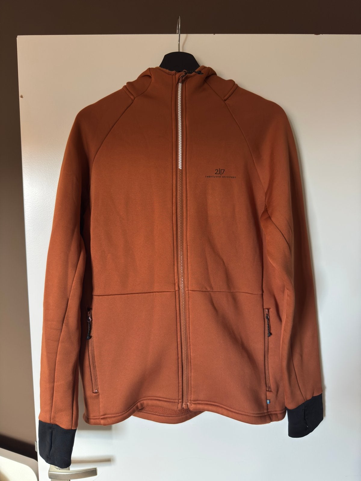 217 Twentyone Seventeen Hoodie - Maat M, Ophalen of Verzenden, Zo goed als nieuw, Maat 48/50 (M), Oranje