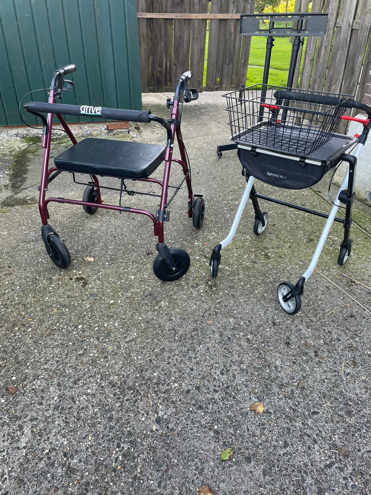 rollators, Ophalen, Zo goed als nieuw