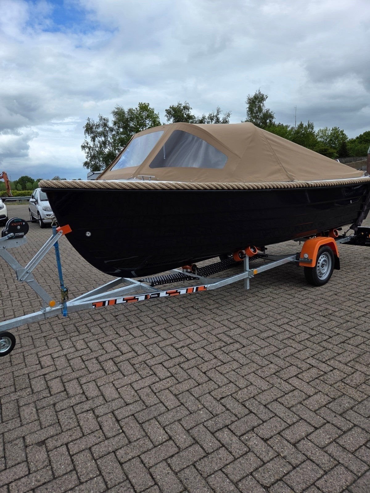 Coastliner 485 Xl Sloep met trailer zo goed als nieuw bj2026, Buitenboordmotor, Sloep, Ophalen of Verzenden, Coastliner