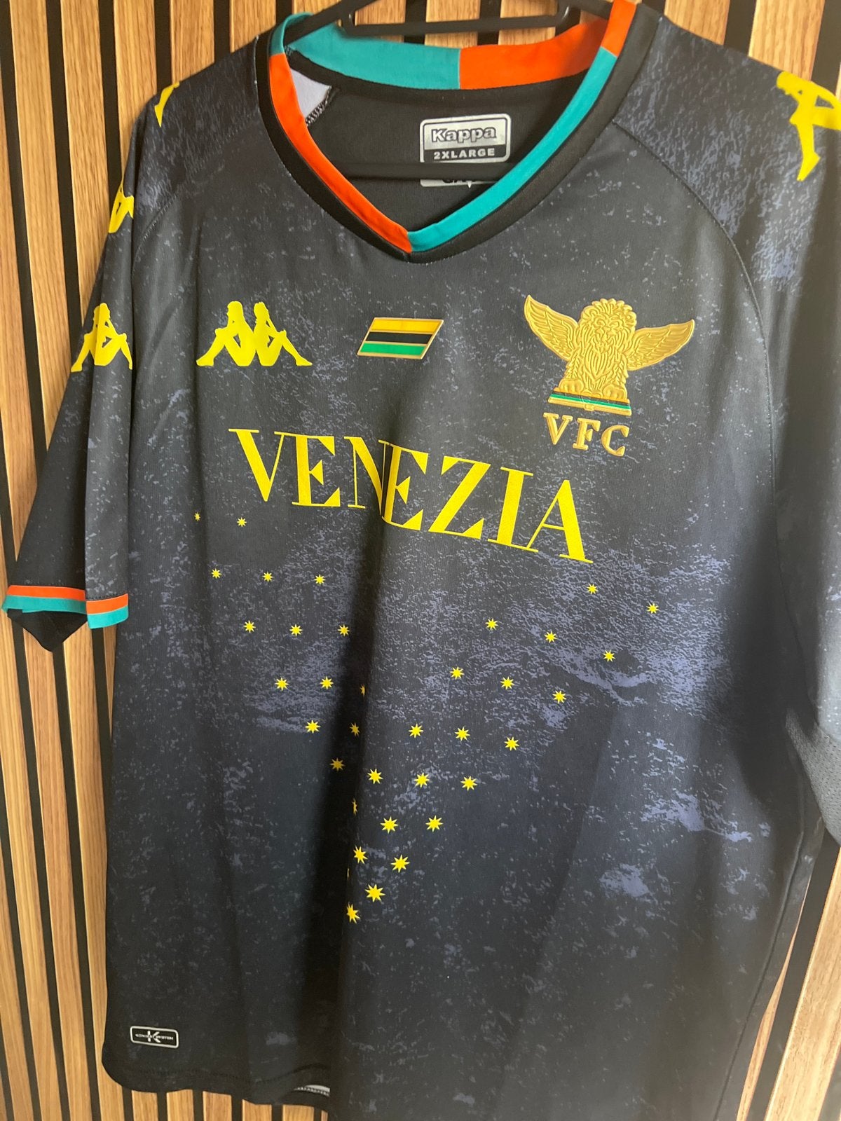 Venezia FC Thuisshirt 2021/2022 - Maat 2XL replica, Verzenden, Zwart, Overige maten, Zo goed als nieuw