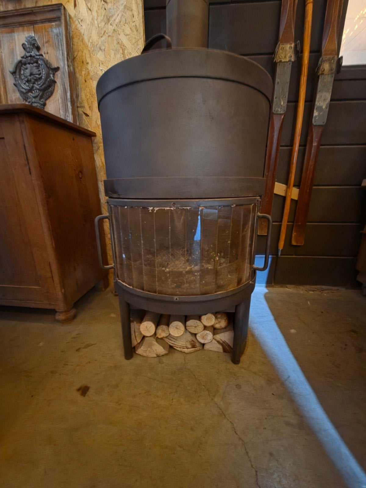 Houtkachel, Huis en Inrichting, Kachels, Ophalen, Gebruikt, Houtkachel