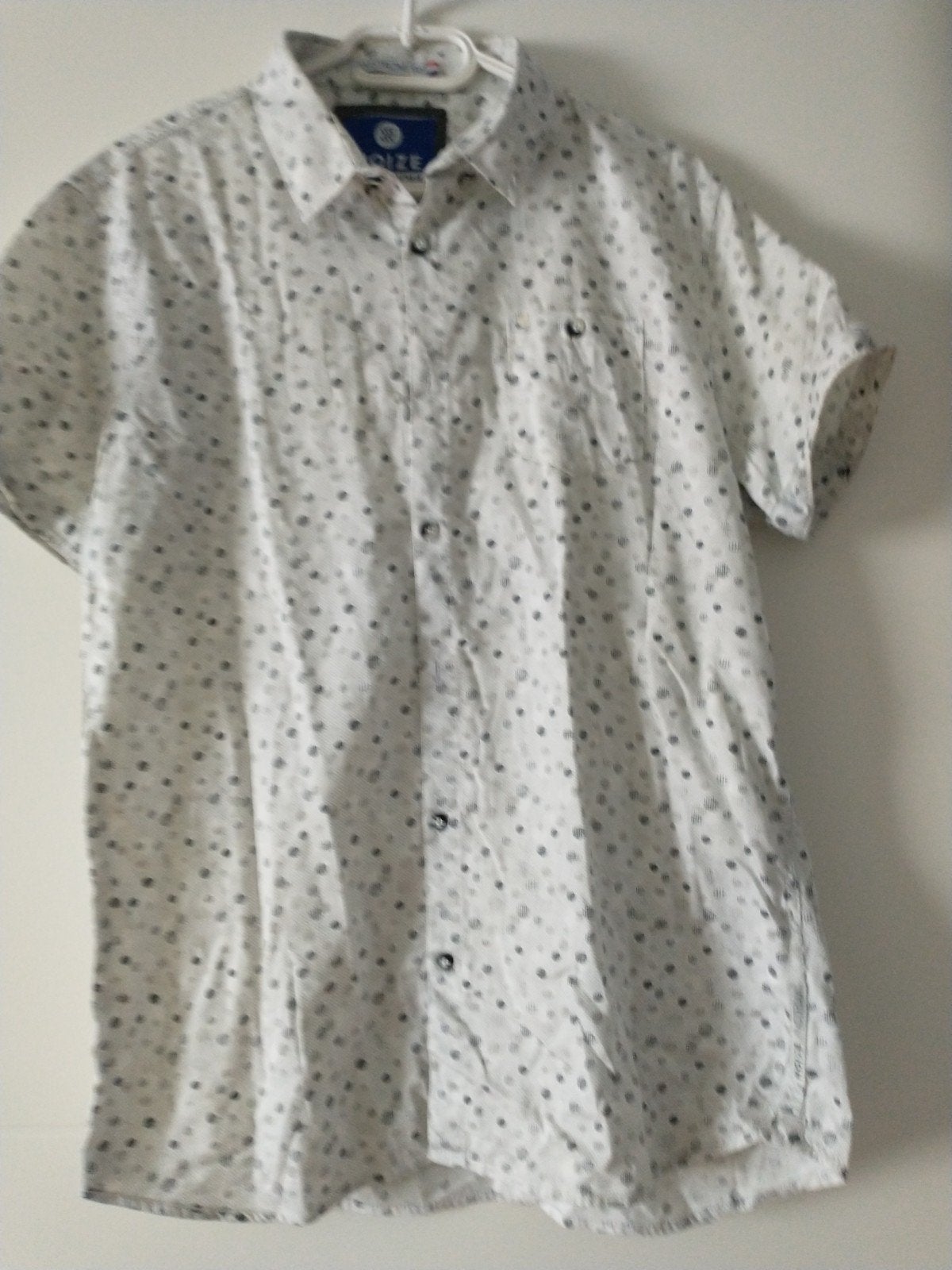 Blouse korte mouwen van het merk noize maar L, Ophalen of Verzenden, Zo goed als nieuw, Wit, Halswijdte 41/42 (L)