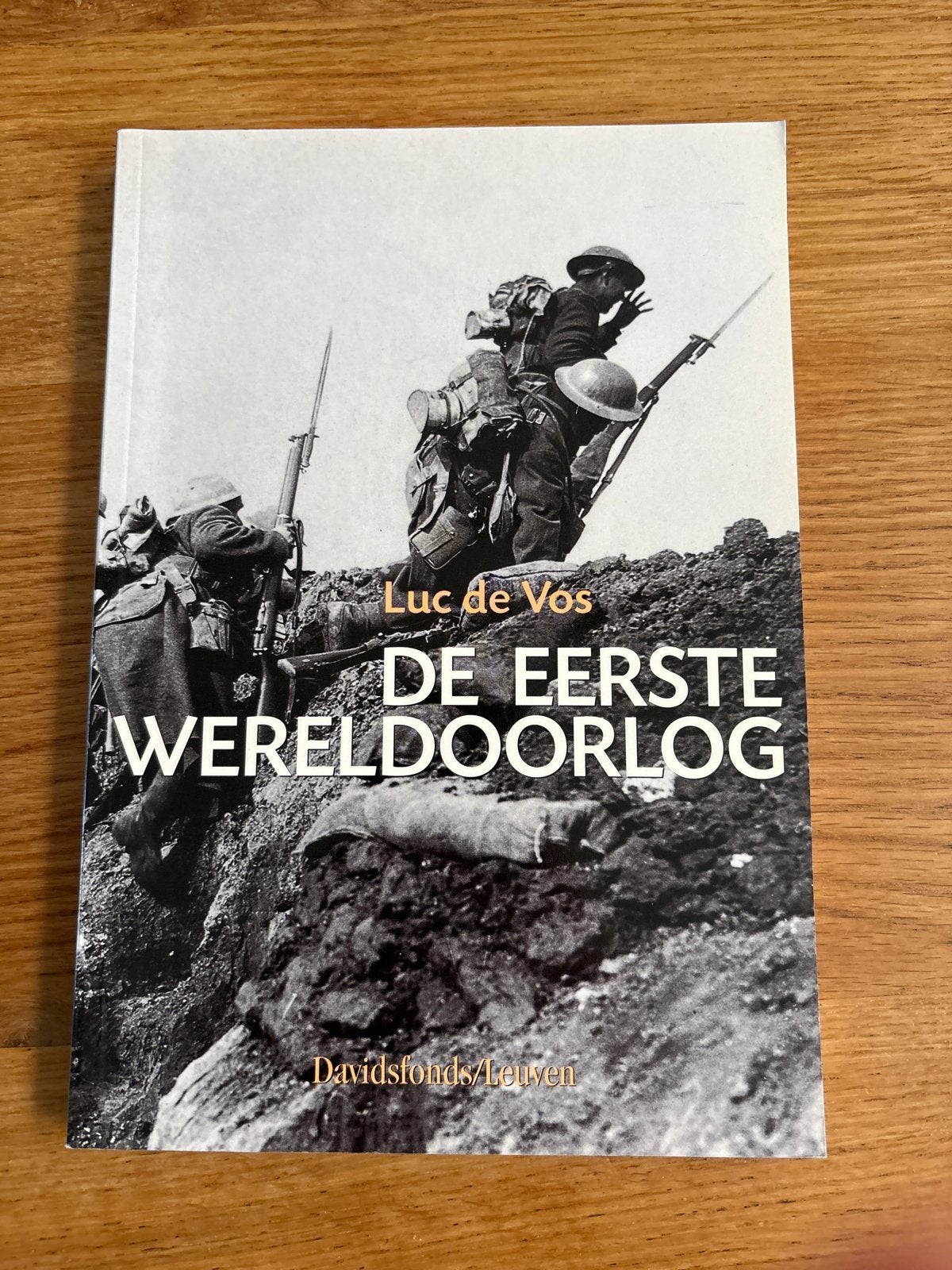 De Eerste Wereldoorlog - Luc de Vos, Boeken, Ophalen of Verzenden, Tweede Wereldoorlog, Zo goed als nieuw, Algemeen