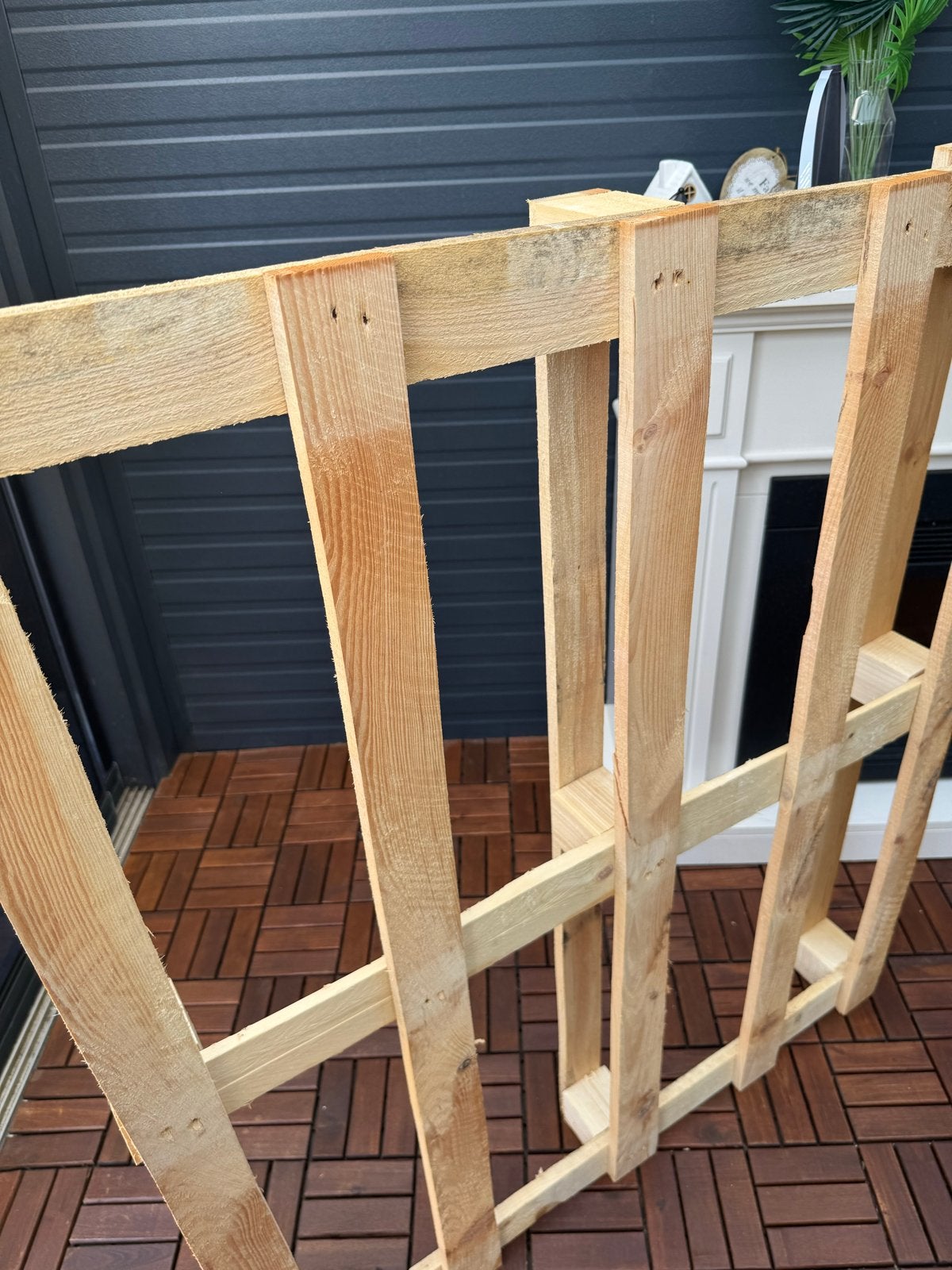 Pallet / Houten frame, Ophalen, Gebruikt, 25 tot 50 mm, Overige typen