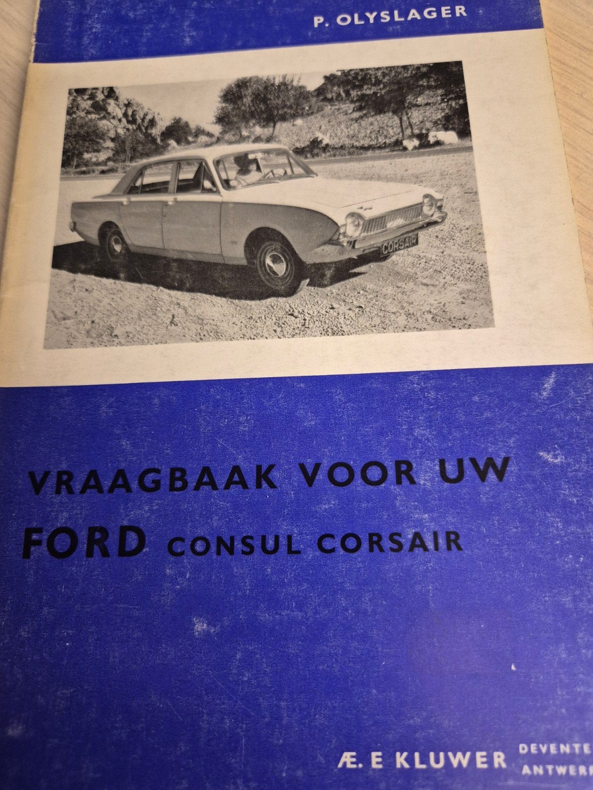 Nederlands Ford Consul Corsair vraagbaak werkplaats handboek, Auto diversen, Ophalen of Verzenden
