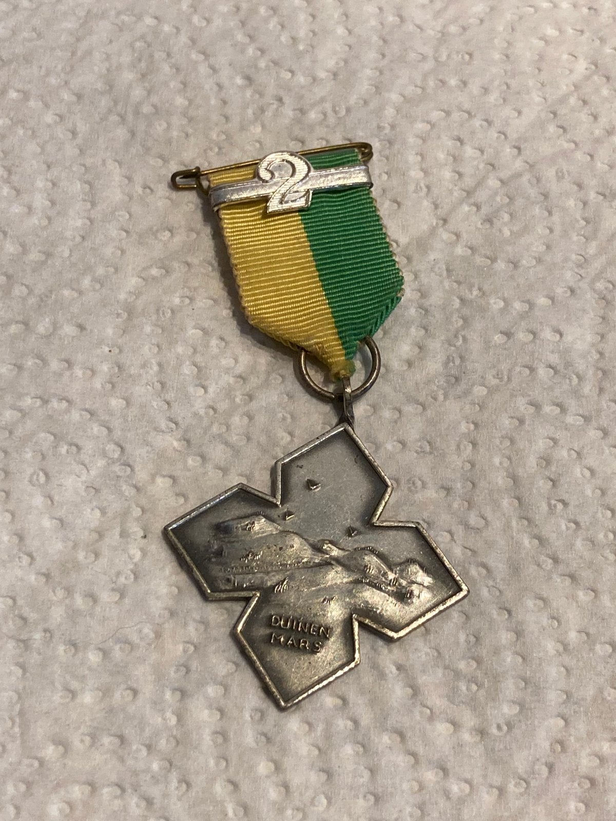 Medaille duinen mars, Postzegels en Munten, Ophalen of Verzenden, Overige materialen