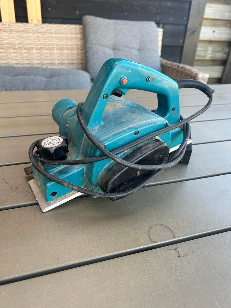 Makita 1923H elektrische schaafmachine 850W, Ophalen of Verzenden, Gebruikt, Elektrisch, Overige soorten