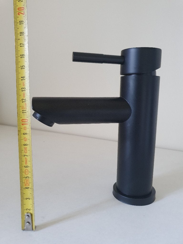 Wastafelkraan Zwart Design mengkraan Badkamer kraan, Ophalen of Verzenden, Nieuw, Rvs, Kraan