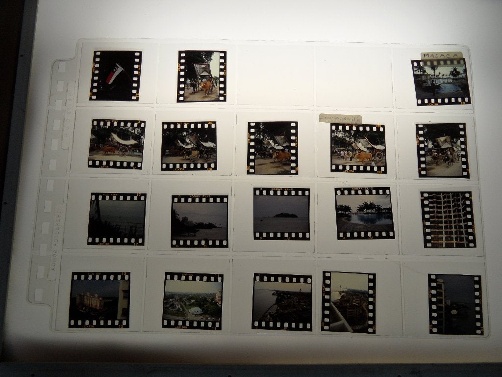 maleisie dia 47x  malaka  1989  helder in beschermhoesjes, Verzenden, 1980 tot heden, Foto, Buitenland
