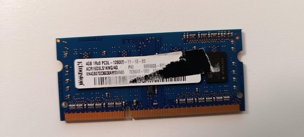 RAM geheugen stick 4GB, Gebruikt, Verzenden, DDR3, Laptop