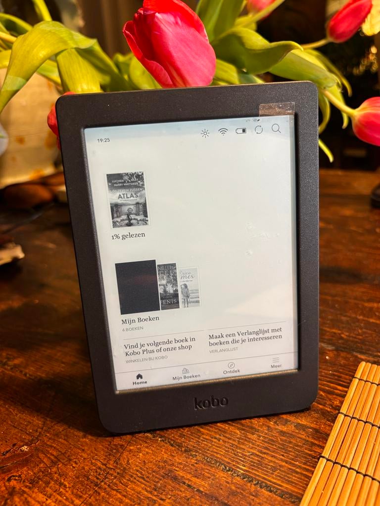 Kobo Nia e-reader - Zo goed als nieuw, prettig in gebruik, Computers en Software, E-readers, Ophalen of Verzenden, Zo goed als nieuw
