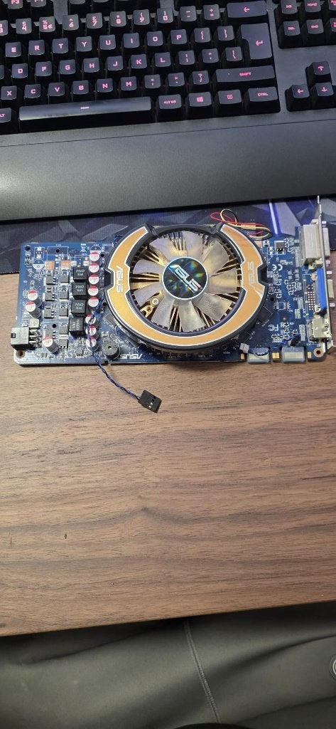 ASUS GeForce 9800 GT, Computers en Software, Videokaarten, Ophalen, Gebruikt, GDDR3, Overige chipsets
