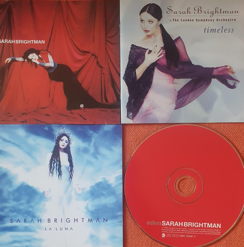 Sarah Brightman cd's mogen ook per stuk, Ophalen of Verzenden, Zo goed als nieuw
