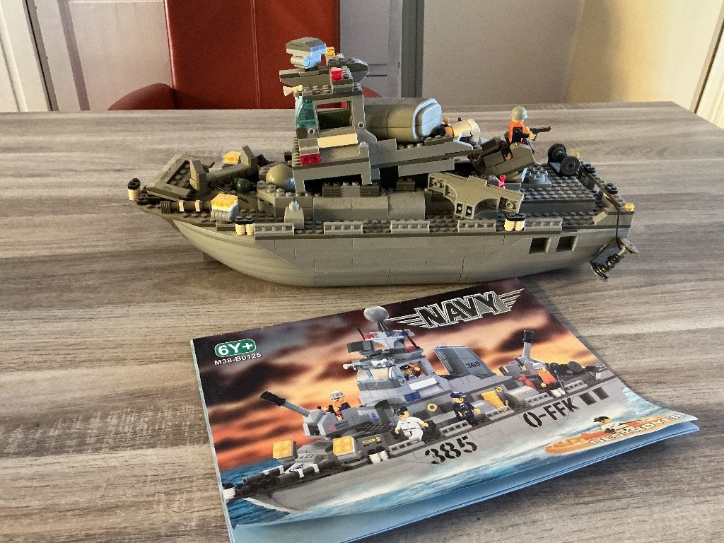 Sluban Torpedojager, Kinderen en Baby's, Speelgoed | Duplo en Lego, Gebruikt, Overige thema's, Lego, Overige typen