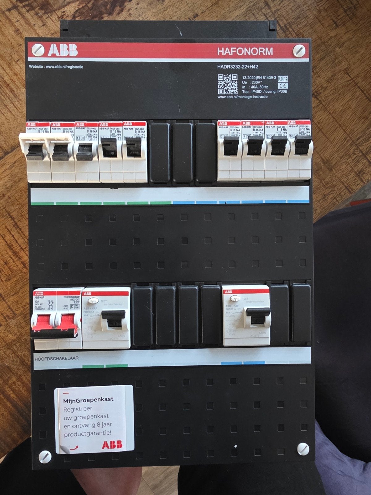 abb groepenkast, Doe-het-zelf en Verbouw, Elektra en Kabels, Ophalen of Verzenden, Nieuw, ABB, Overige typen