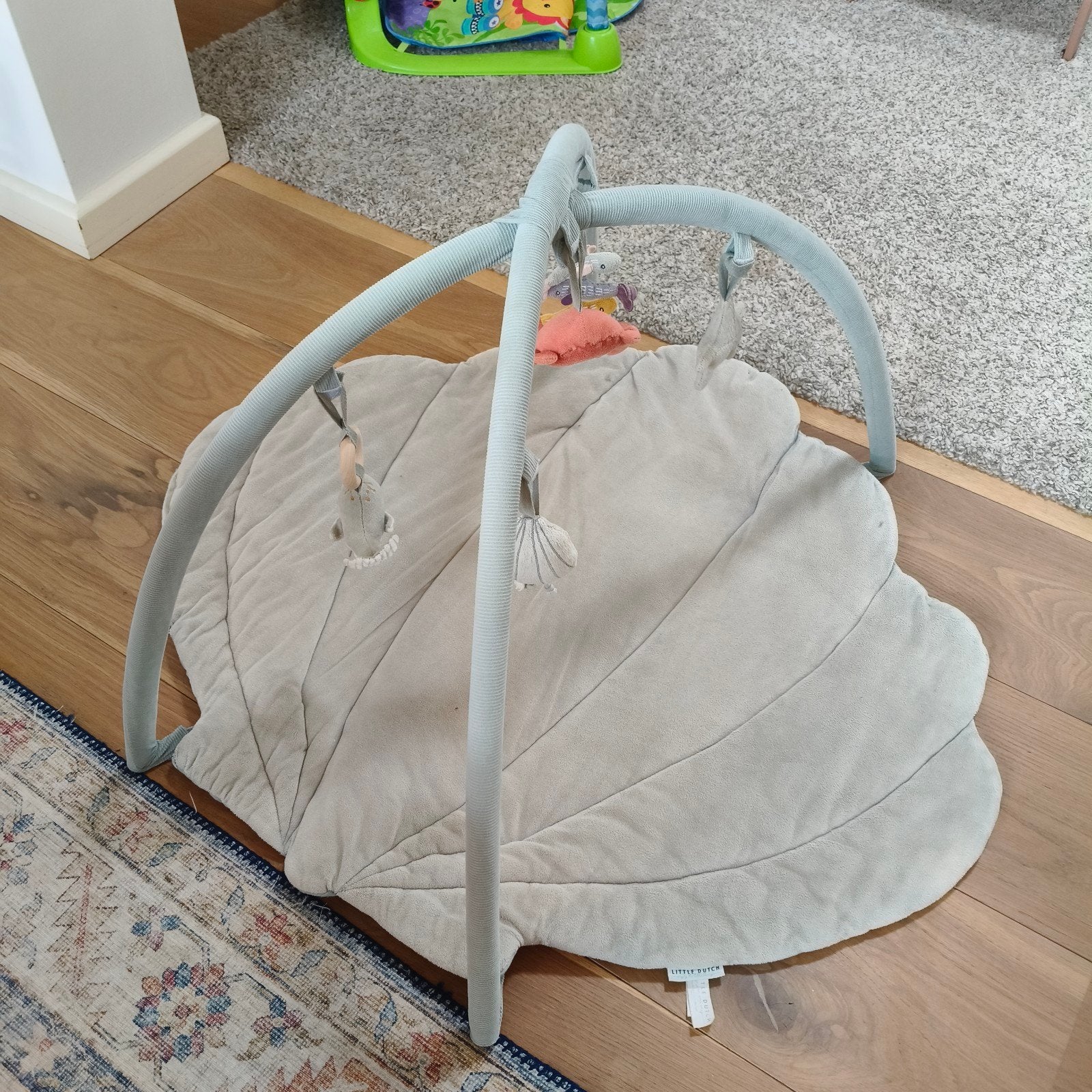 Little Dutch Schelp Speelkleed met Babygym - Ocean Mint, Ophalen, Zo goed als nieuw, Speelkleed