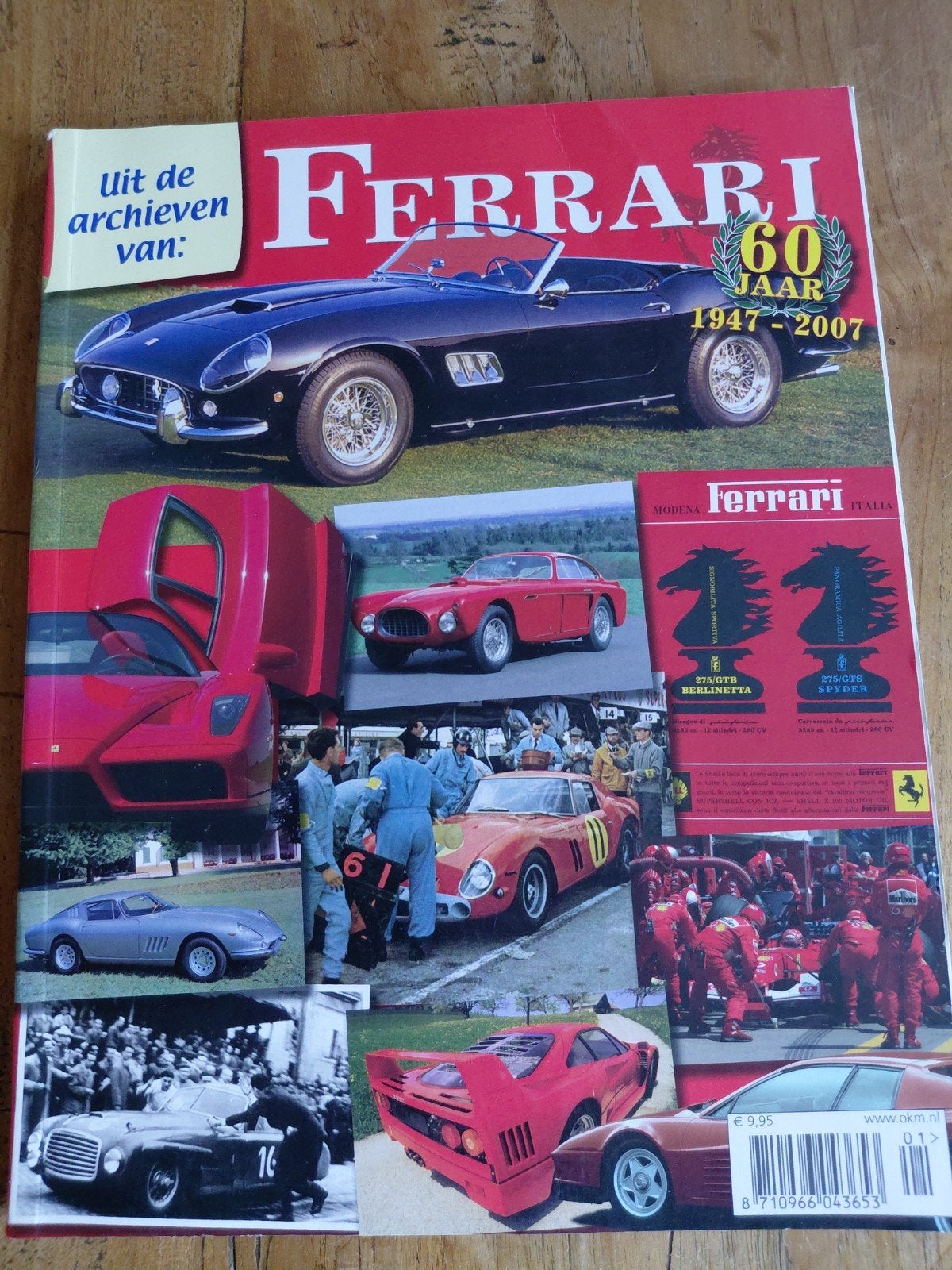 Ferrari 60 jaar 1947-2007 – Uit de archieven van Ferrari, Ophalen of Verzenden, Nieuw, Ferrari
