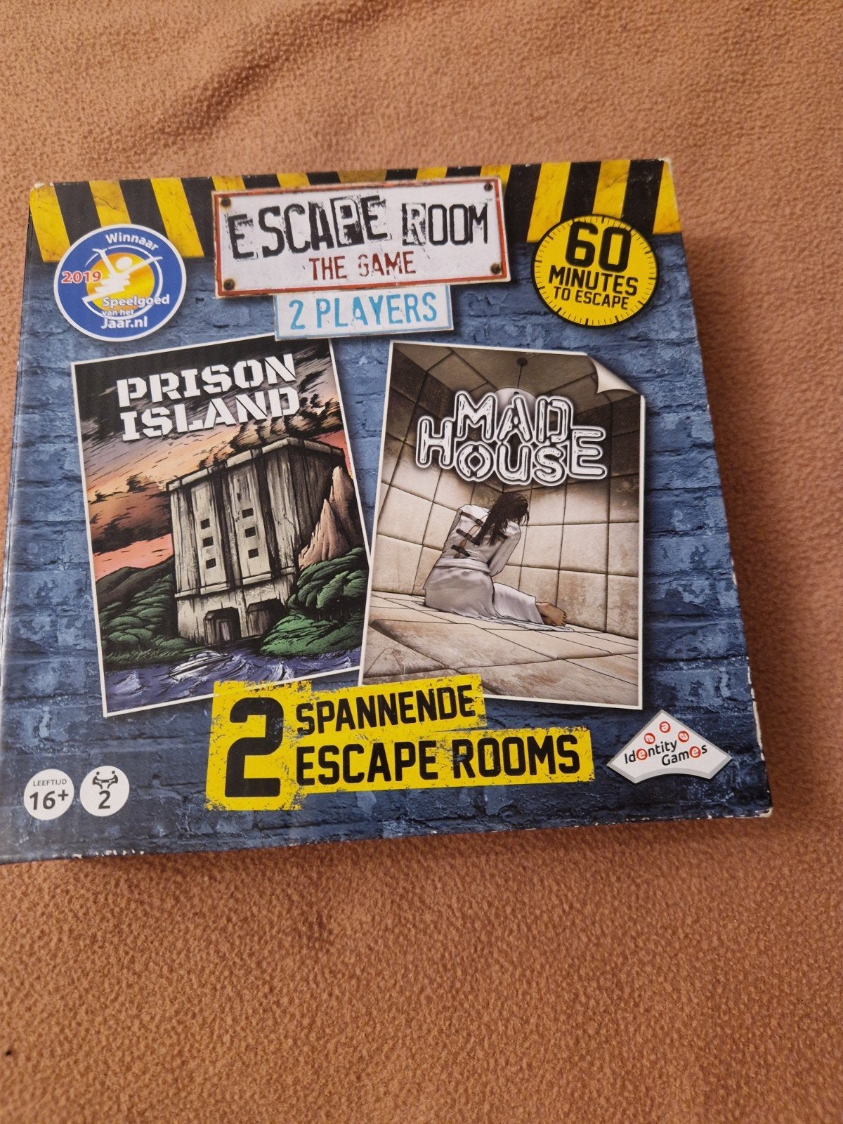 Escape Room The Game - 2 spannende escape rooms, Een of twee spelers, Ophalen of Verzenden, Gebruikt, Identity Games