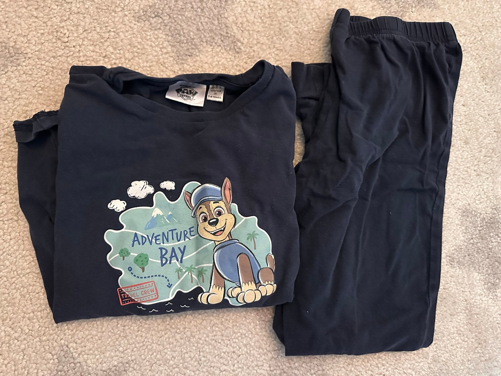 Paw Patrol Pyjama Set - Jongens Maat 122/128, Ophalen of Verzenden, Gebruikt, Jongen, Nacht- of Onderkleding