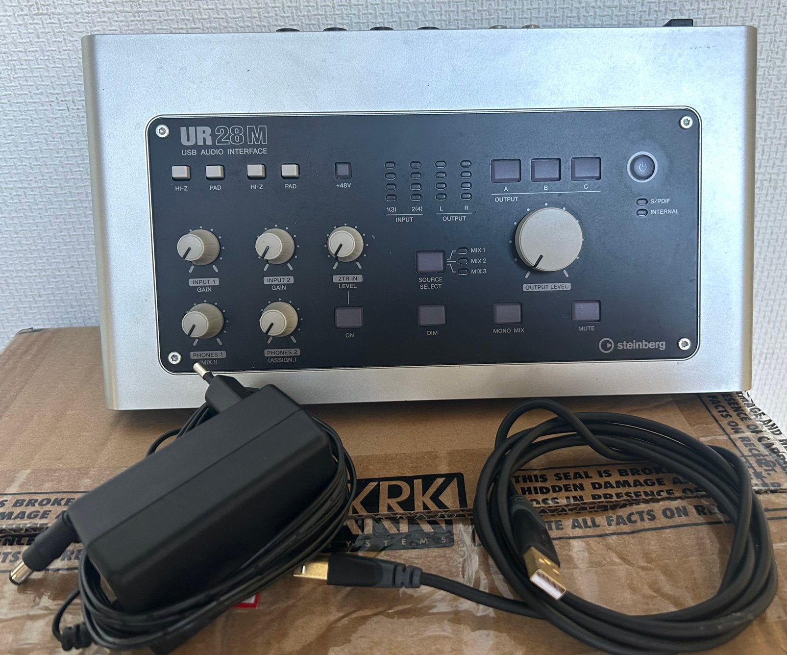 Steinberg UR28 Audio Interface, Ophalen of Verzenden, Zo goed als nieuw
