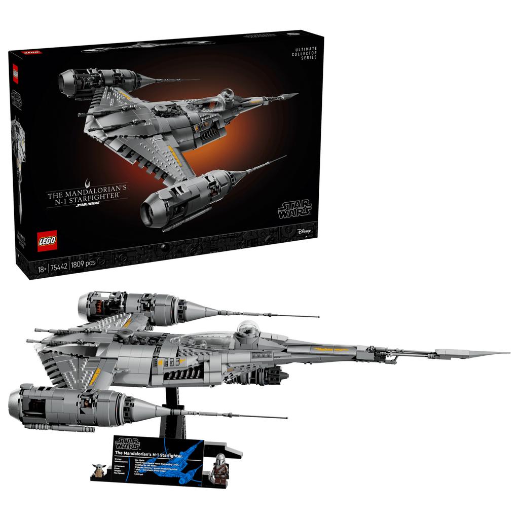 LEGO Star Wars De Mandalorians N-1 Starfighter 75442, Lego, Star Wars, Lego, Nieuw