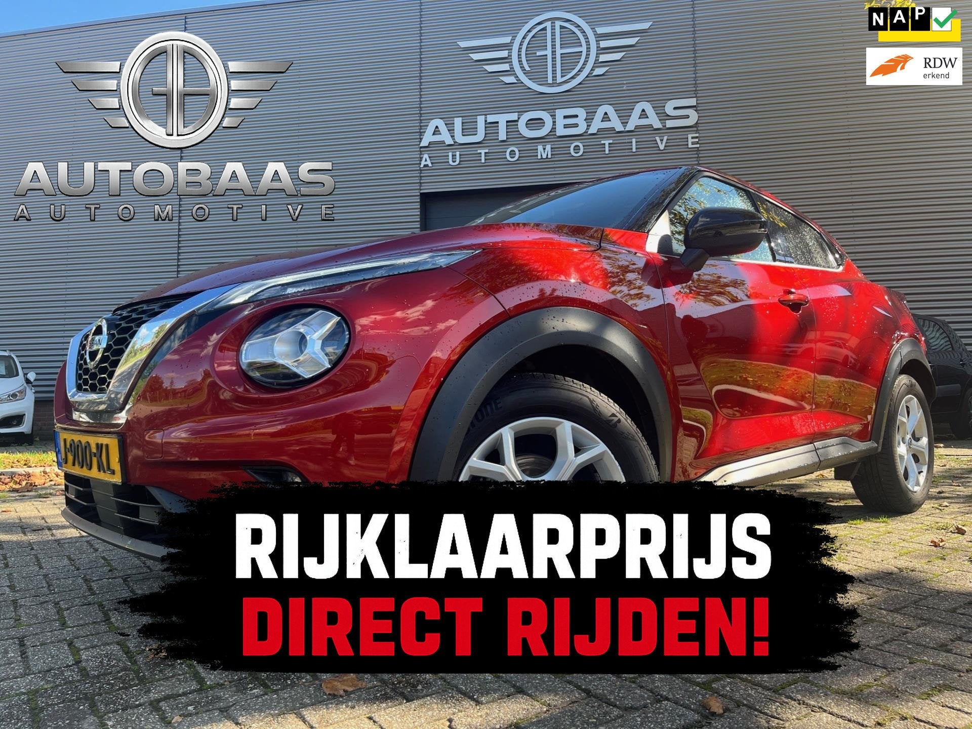 Nissan Juke 1.0 DIG-T N-Connecta *APK 03-2028*NW MODEL* NL-A, Auto's, Voorwielaandrijving, Origineel Nederlands, Handgeschakeld