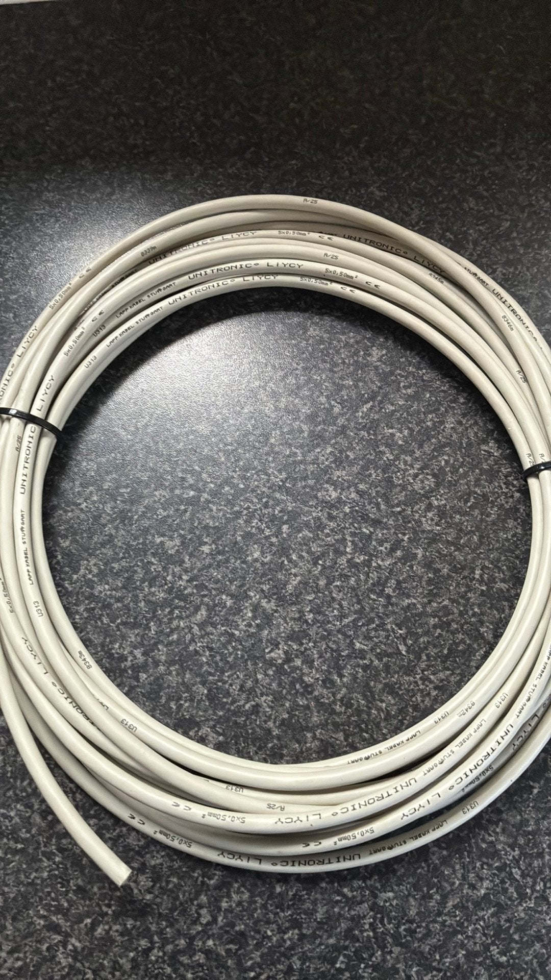 UNITRONIC LIYCY 5x0,50mm² Kabel - Nieuw, Ophalen of Verzenden, Nieuw, Kabel of Snoer