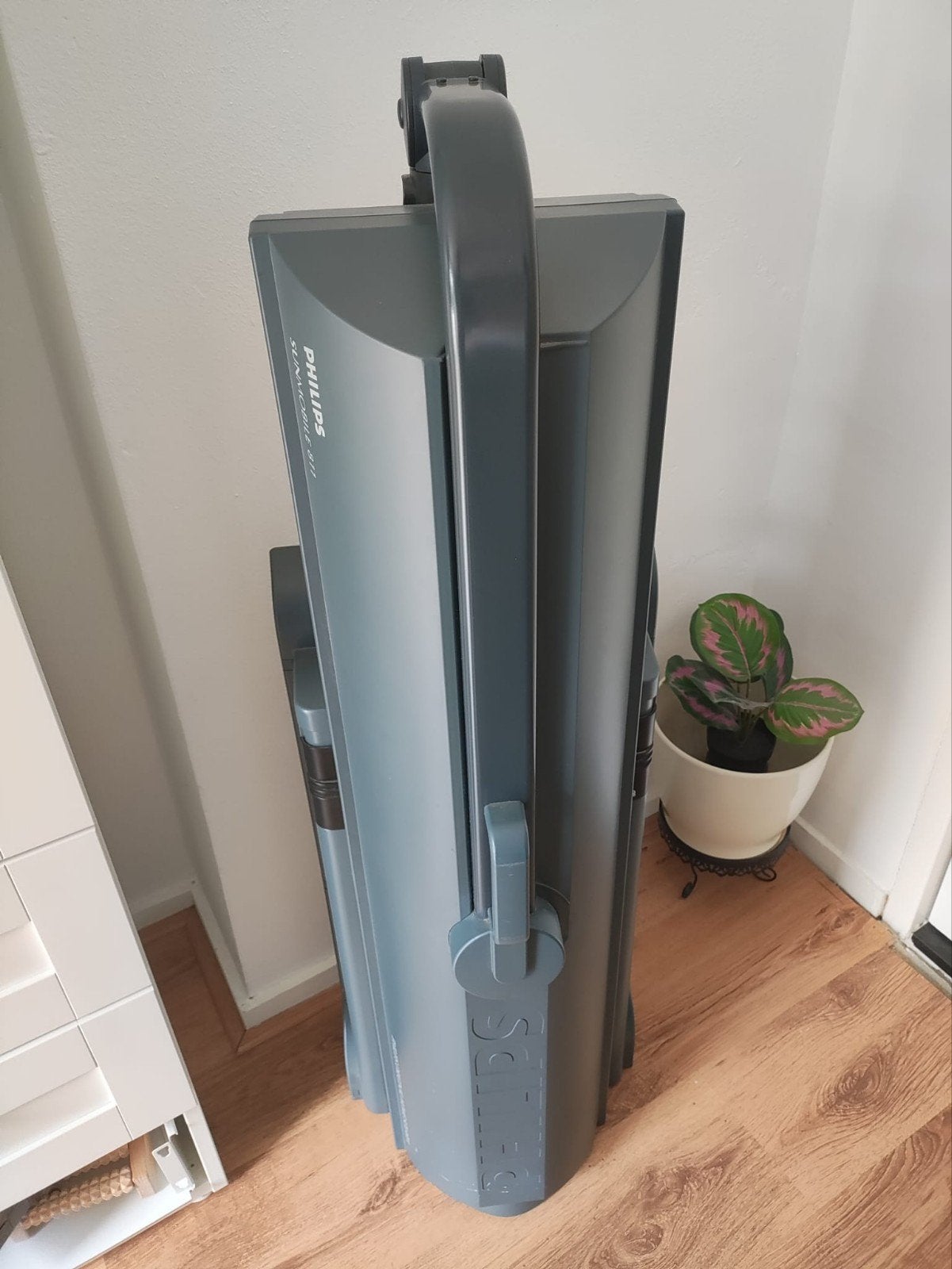 Philips Sunmobile 811 Zonnebank, Witgoed en Apparatuur, Zonnebanken en Gezichtsbruiners, Ophalen, Gebruikt, Zonnebank enkelzijdig