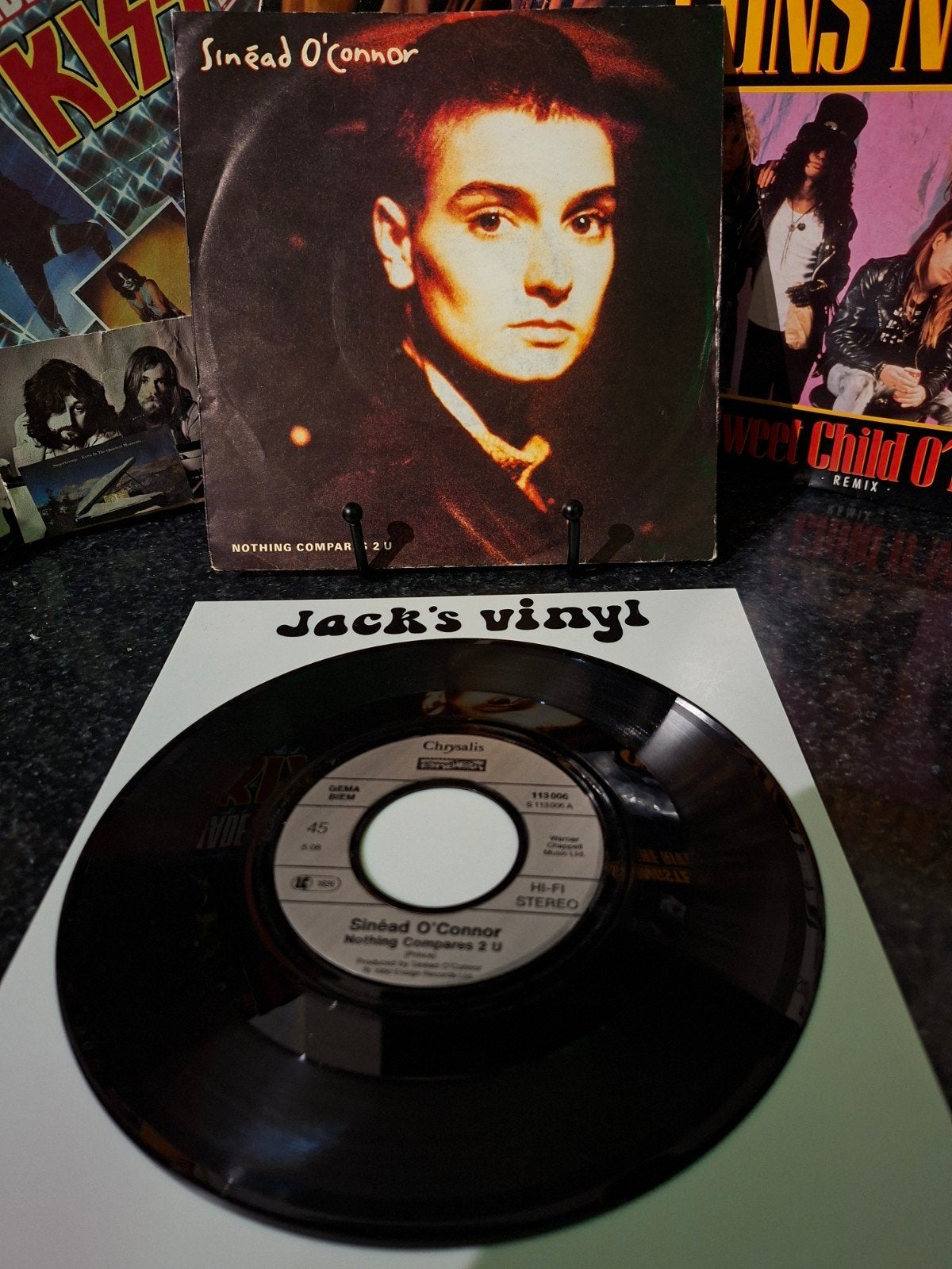 Sinéad O'Connor - Nothing Compares 2 U  1990, Gebruikt, 7 inch, Ophalen of Verzenden, Beschermende buitenhoes