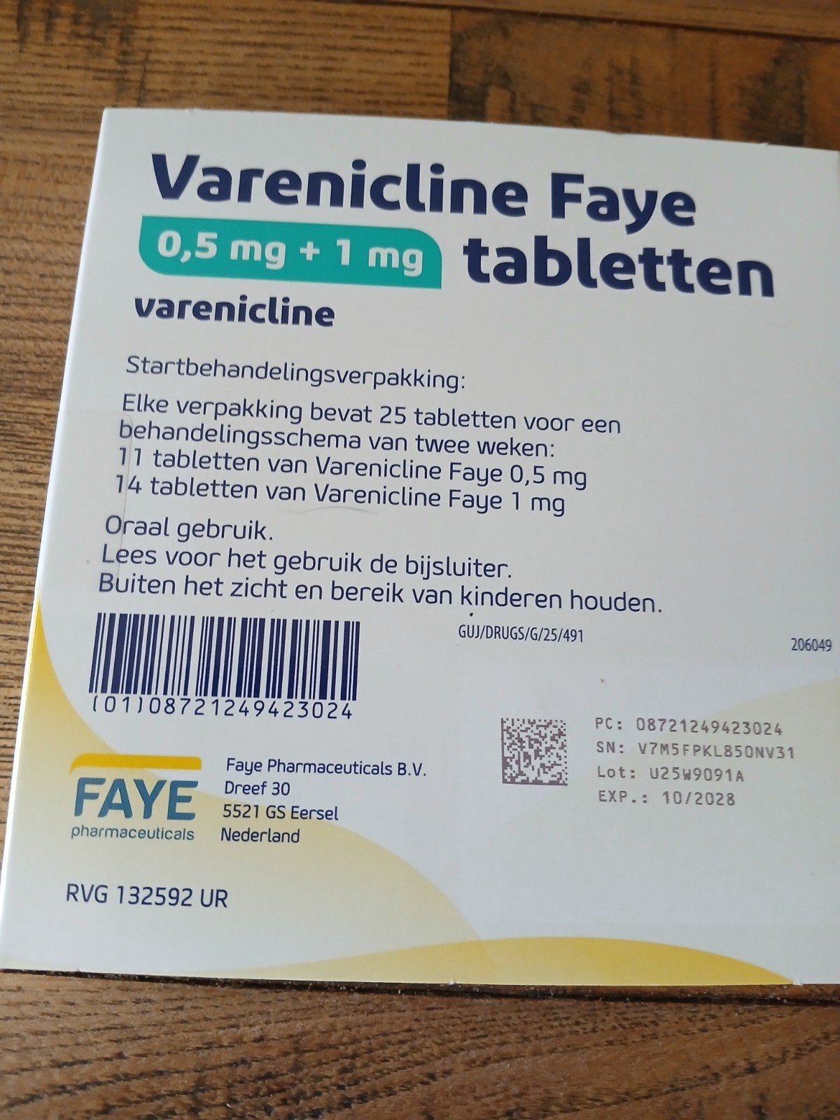 Tabletten en pleisters, Ophalen of Verzenden, Nieuw