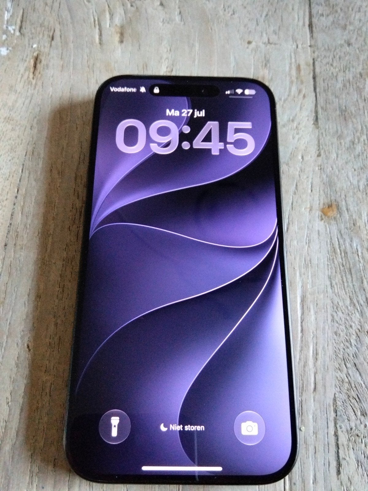 iPhone 15pro zwart, Telecommunicatie, Mobiele telefoons | Apple iPhone, 128 GB, Zwart, Ophalen of Verzenden, Zo goed als nieuw