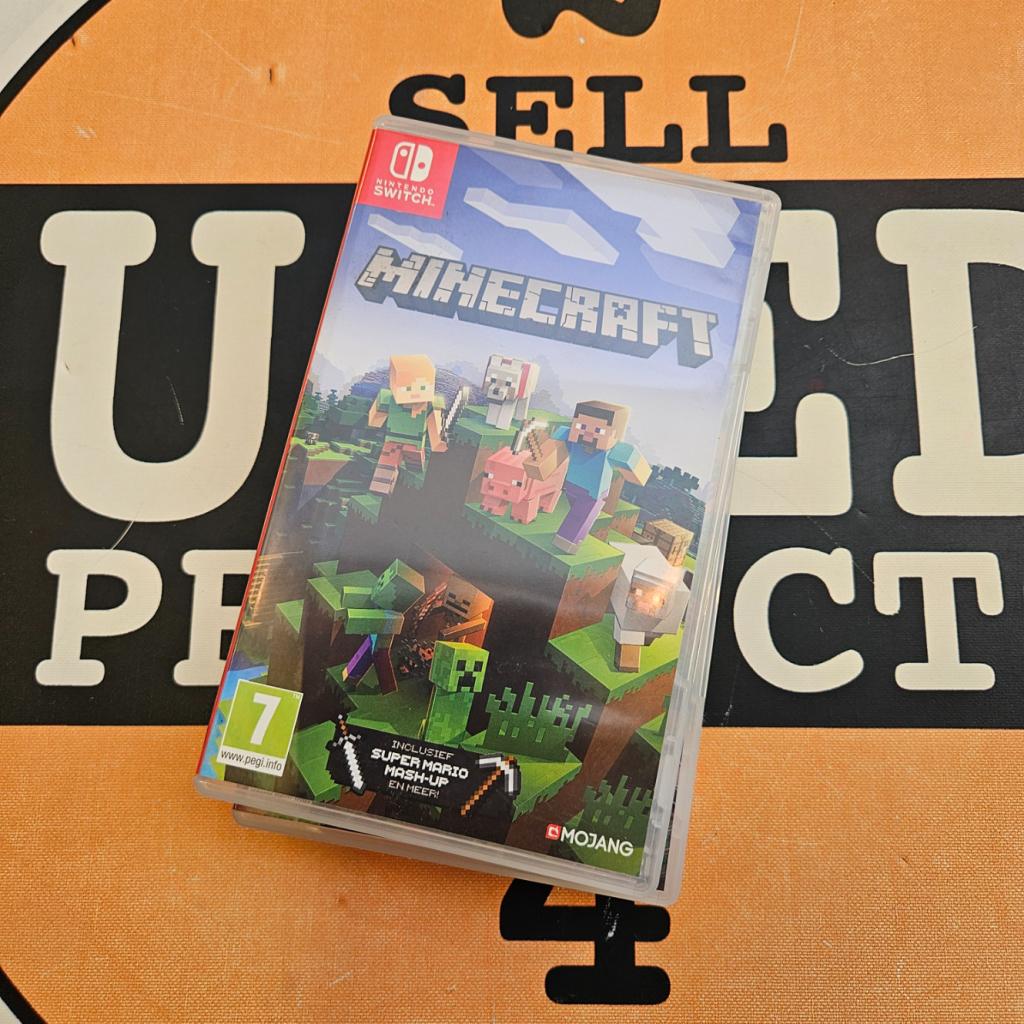 Minecraft Nintendo Switch, Spelcomputers en Games, Spelcomputers | Nintendo Switch, Zo goed als nieuw