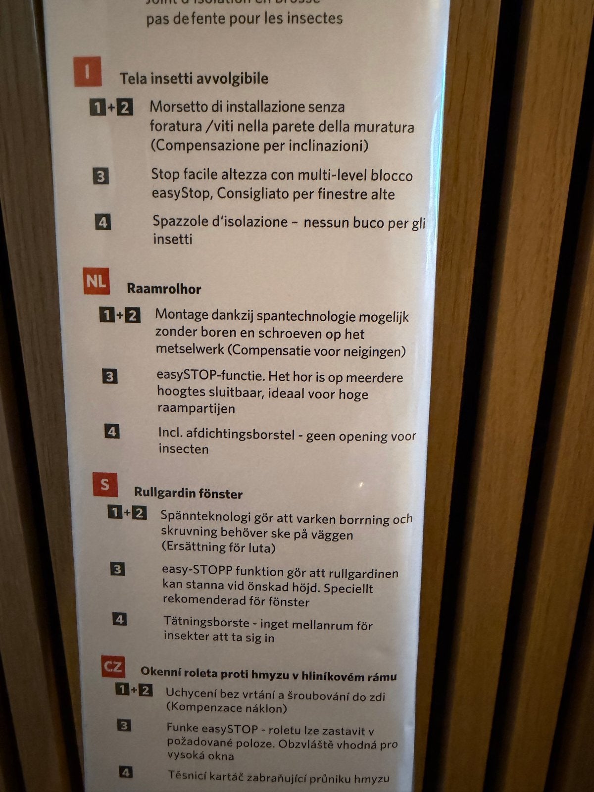 Home Protect Raamrolhor - Nieuw in verpakking, Doe-het-zelf en Verbouw, Deuren en Horren, Ophalen, Kunststof, Hordeur, Nieuw