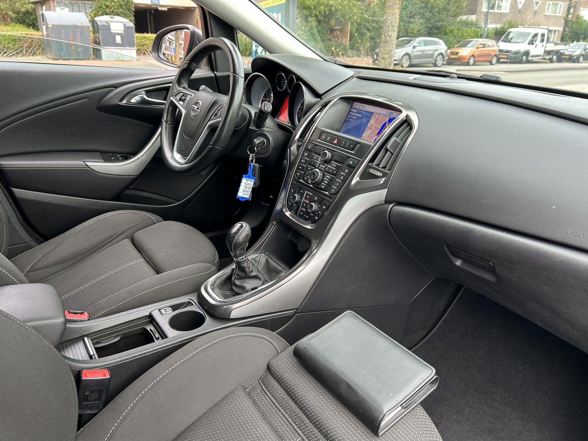 Opel Astra Sports Tourer 1.4 Turbo Cosmo navigatie airco/ecc, Auto's, Voorwielaandrijving, Euro 5, Stof, Gebruikt