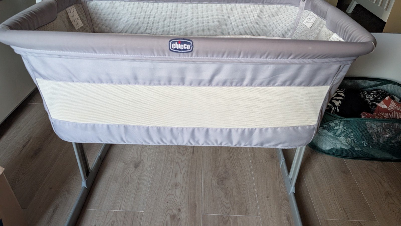 Chicco Next2Me Co-Sleeper Wieg - Grijs, Ophalen, Zo goed als nieuw, Wieg
