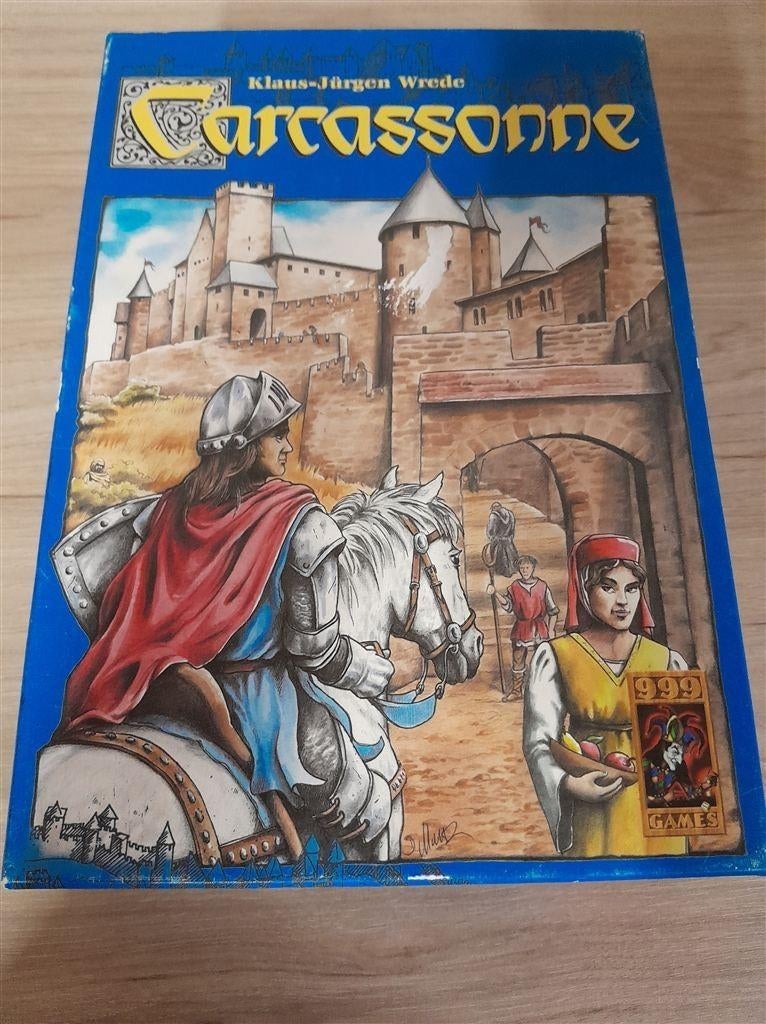 carcassonne - 999 games - s4103, Verzenden, Zo goed als nieuw