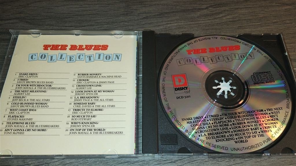 The Blues Collection [Disky], Ophalen of Verzenden, Zo goed als nieuw, Jazz