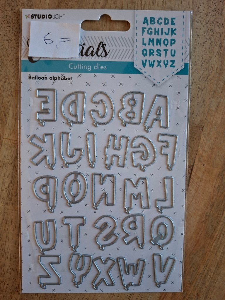 Studio Light Balloon alphabet, Hobby en Vrije tijd, Ophalen of Verzenden, Nieuw, Overige thema's, Pons of Mal