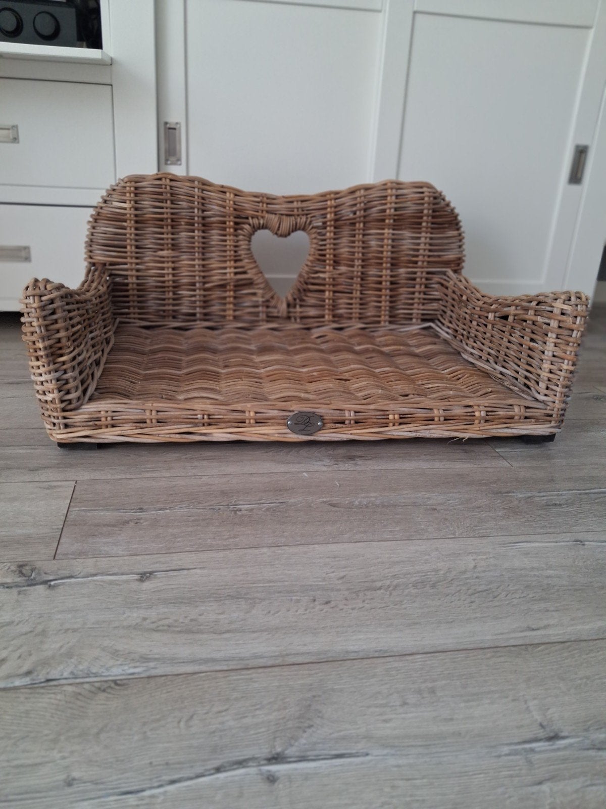 Hondenmand    rotan  85 x 60, Dieren en Toebehoren, Ophalen, Zo goed als nieuw, Riet