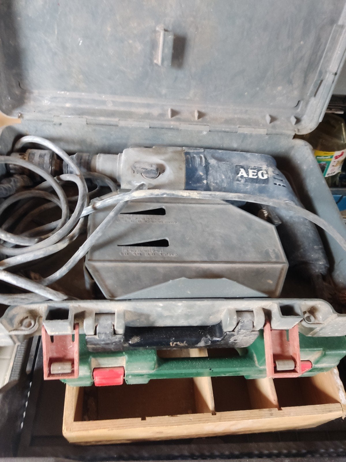 AEG Boorhamer BH 22 E - Gebruikt maar in goede staat, Ophalen of Verzenden