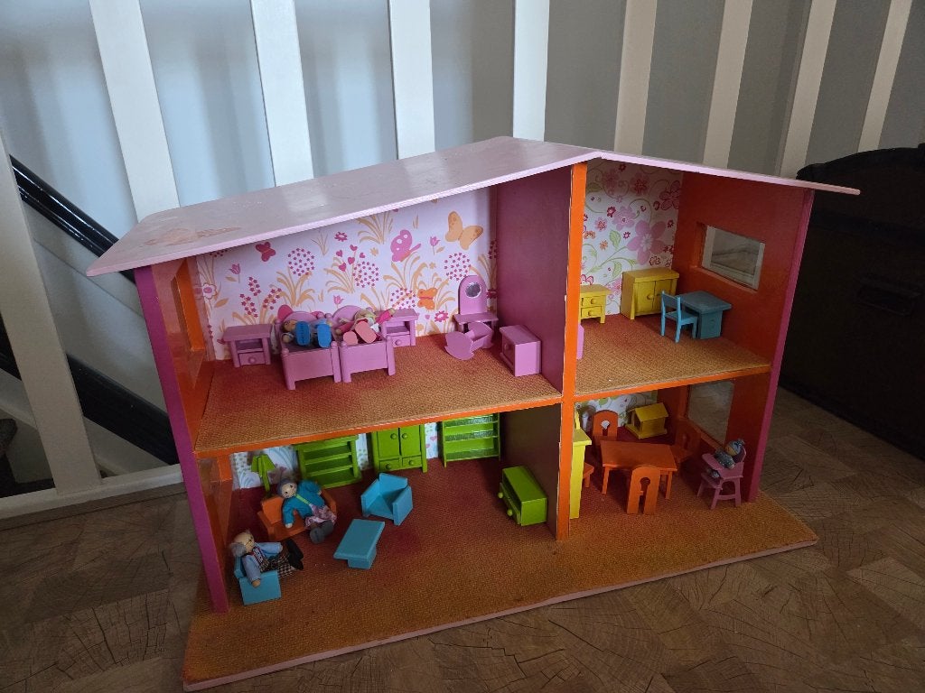 Poppenhuis, Ophalen, Gebruikt, Poppenhuis