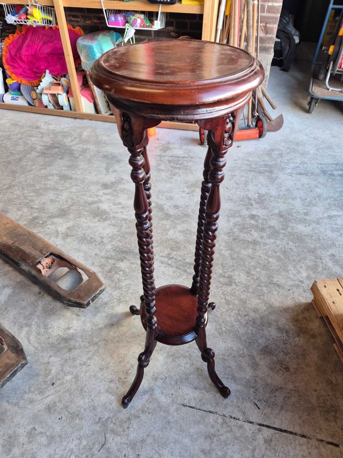 hoge plantentafel 100 hoog, Ophalen
