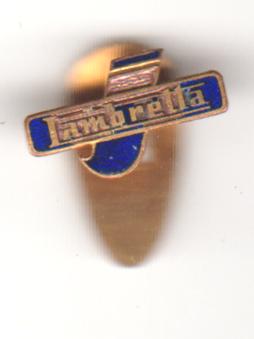 Lambretta emaille knoop speld, Verzenden, Zo goed als nieuw, Transport
