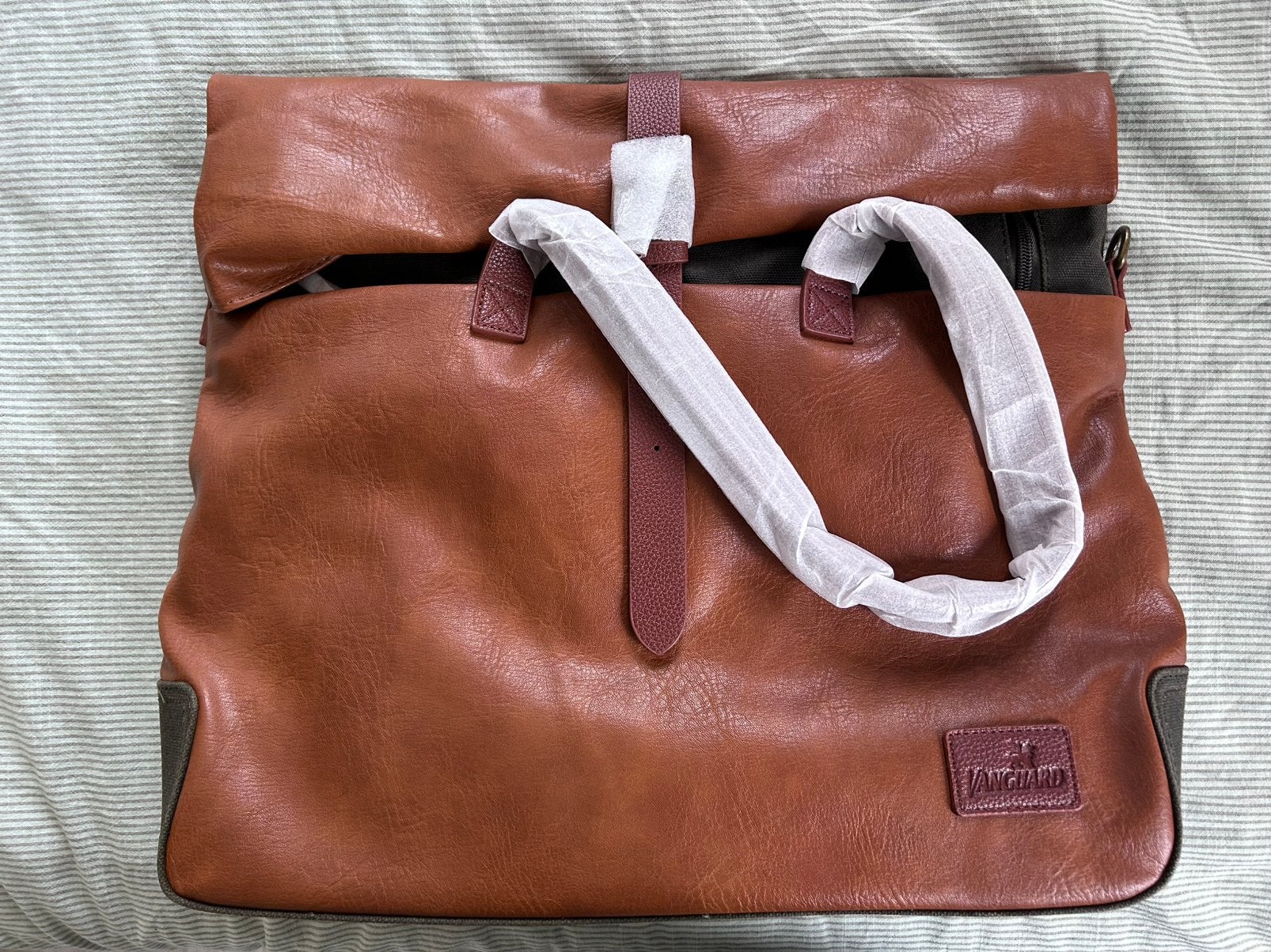 PME Legend Vanguard laptoptas / rugzak - bruin leer, Overige merken, 40 cm of meer, Nieuw, Ophalen of Verzenden