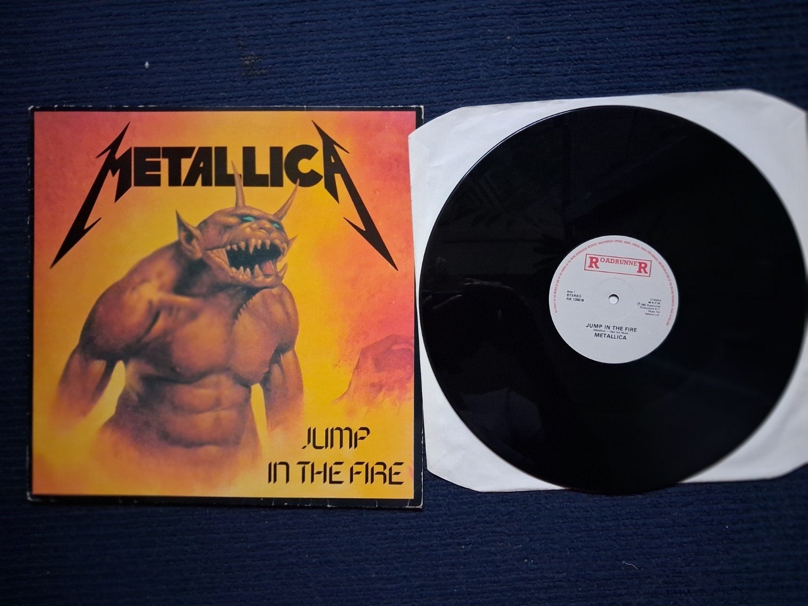 Metallica - Jump In The Fire EP (rare), Gebruikt, EP, 12 inch, EP