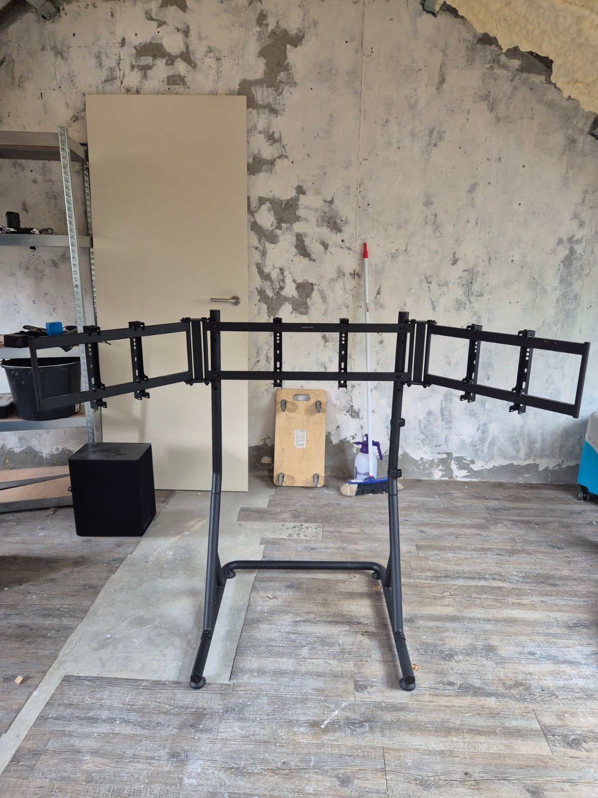 Triple screen stand voor simracers - Ideaal voor setup, Ophalen, ASUS, Zo goed als nieuw, I
