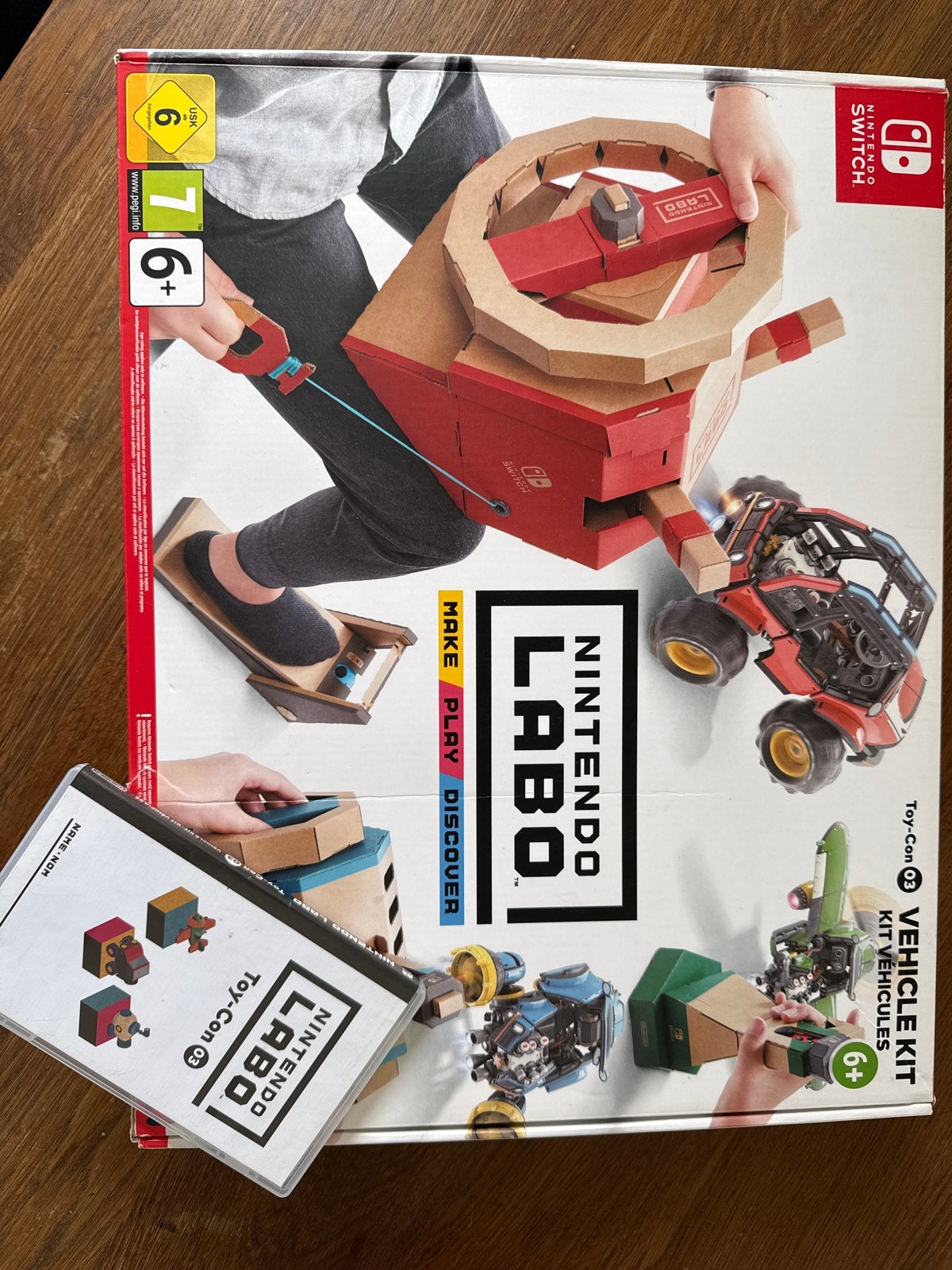 Nintendo Labo Toy-Con 03 Voertuigkit, Ophalen, Zo goed als nieuw
