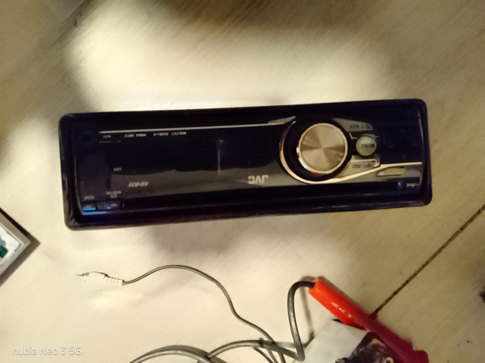 JVC KD-R35 CD Receiver Autoradio, Ophalen of Verzenden, Gebruikt