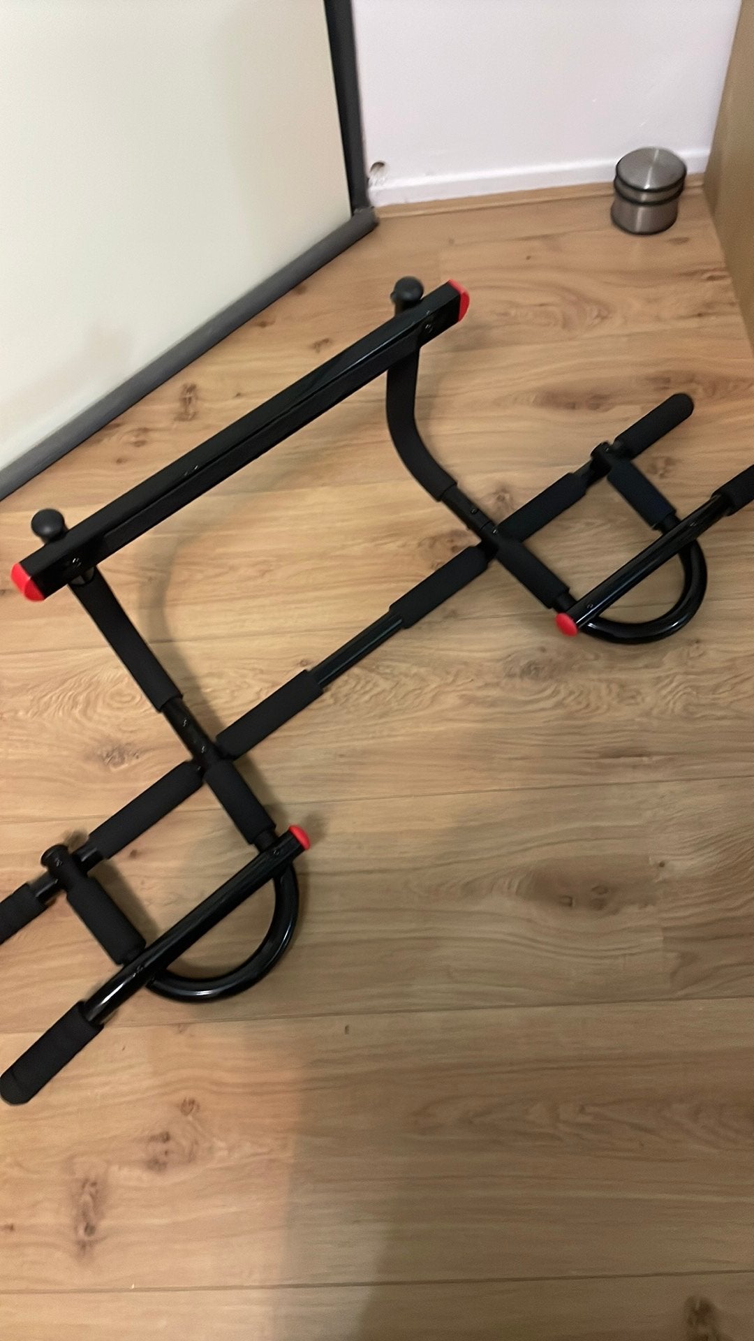 Crivit pull-up bar, Sport en Fitness, Ophalen, Zo goed als nieuw, Oprekstang