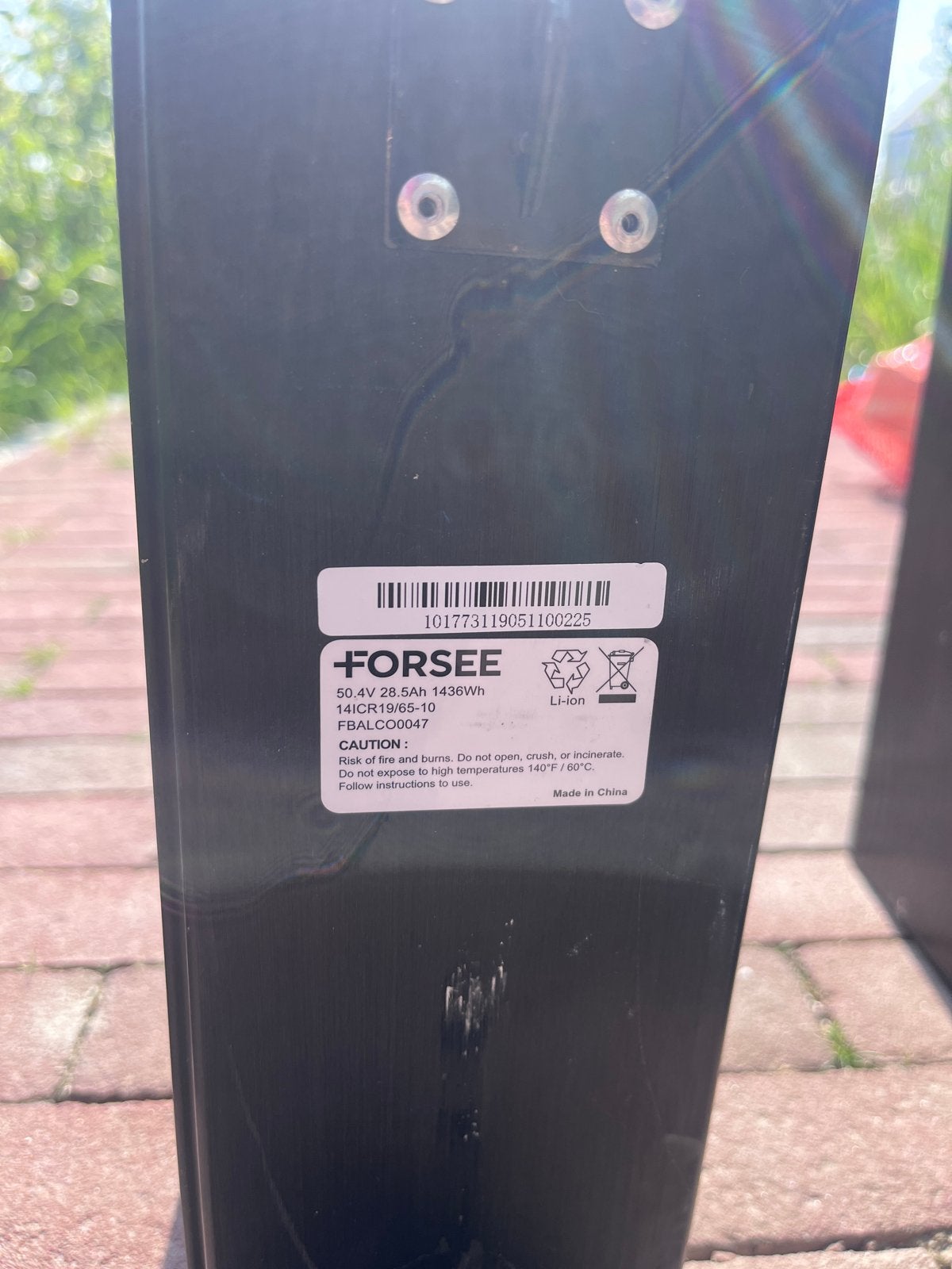 Unu Classic Scooter Accu's en Laders - Defect, Ophalen of Verzenden, Gebruikt, Overige typen, Overige merken